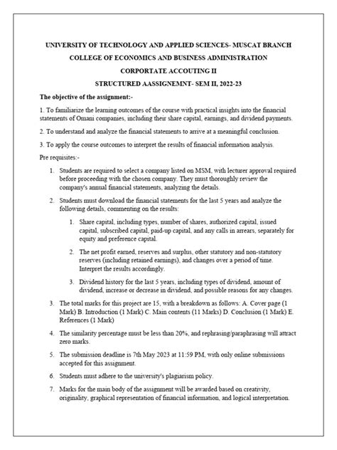 Image result for Assignment Sample PDF