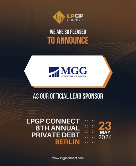 MGG Investment Group LP sponsors LPGP Connect | LPGP Connect posted on ...