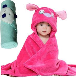 BABY ZONE Embroidered Crib Hooded Baby Blanket for AC Room - Buy BABY ...