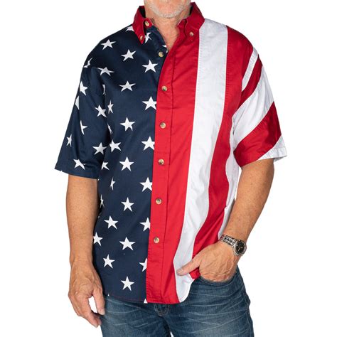 Patriotic Clothing - American Flag Apparel - The Flag Shirt