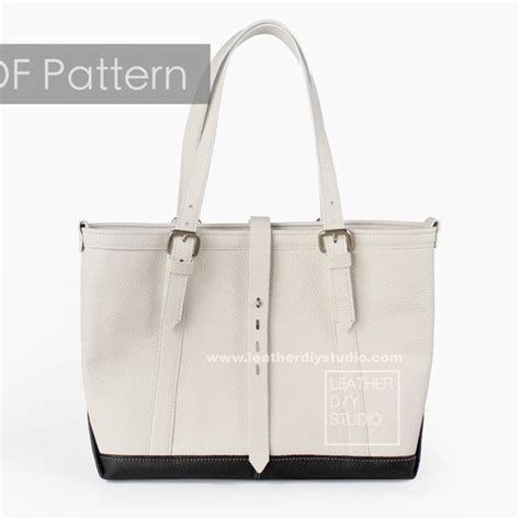 Image result for Canvas Leather Tote Pattern Tutorial