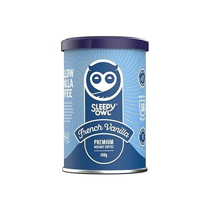 Sleepy Owl French Vanilla Premium Instant Coffee | 100% Arabica ...