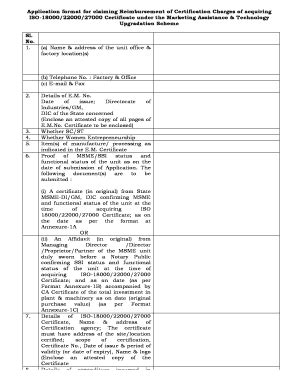 Fillable Online Application format for bclaimingb reimbursement of ...