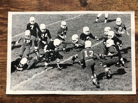 Vintage WADSWORTH OH Photo PEE-WEE FOOTBALL Gary Polley Black Panthers ...