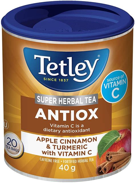 Tetley Antiox Super Herbal Tea with Apple, Cinnamon, & Turmeric ON SALE