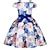 Kids Girls' Dress Flower Dress Flower Short Sleeve Anniversary Party ...