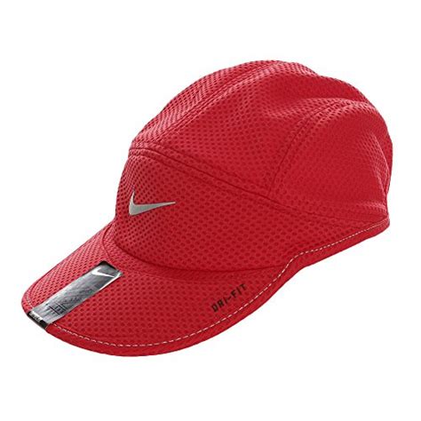Nike Run Mesh Daybreak Cap, Free Size (Red) : Amazon.in: Clothing ...