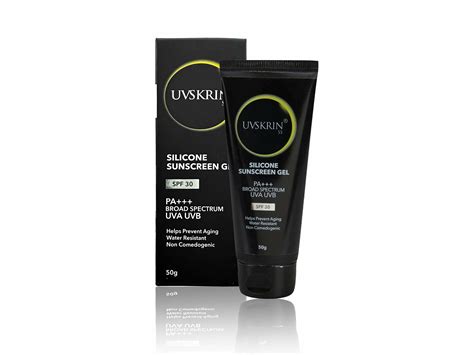 Buy UVSkrin SS Silicone Sunscreen Gel SPF 30 Online at Best Price ...