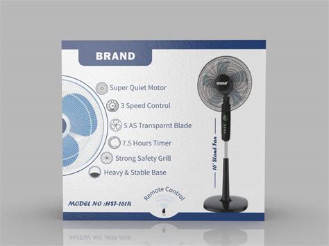 Packaging Design of Fans | Freelancer