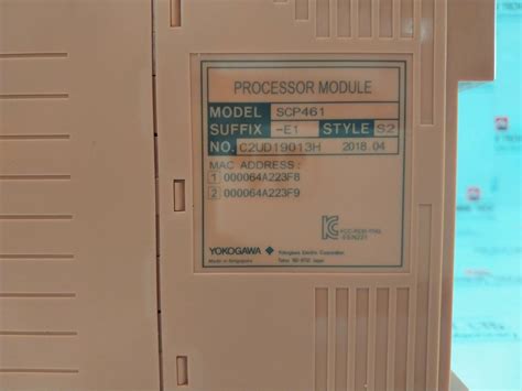 Yokogawa Scp461-e1 S2 Processor Module – Aeliya Marine Tech
