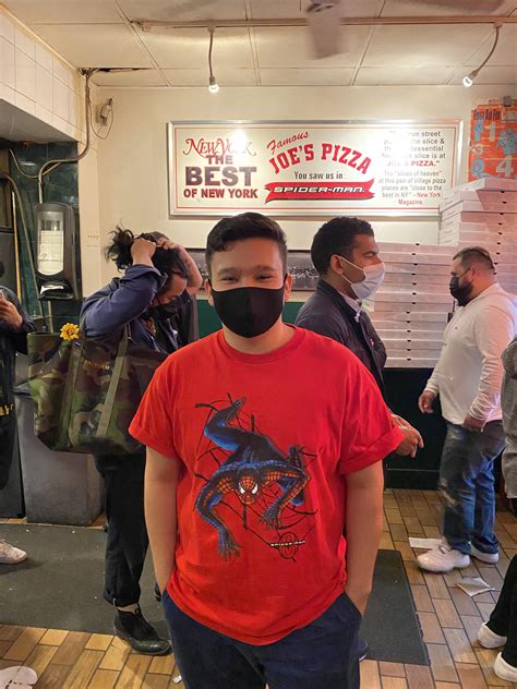 Joe's Pizza Nyc Spider Man at Zoe Nixon-smith blog