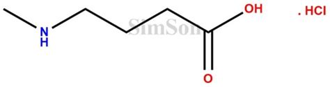 4-(Methylamino)butyric Acid Hydrochloride | CAS No- 6976-17-6 | Simson ...