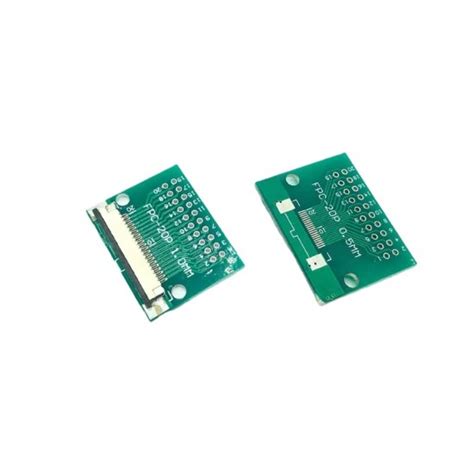 Buy 20 Pin 1.0mm FFC / FPC Adapter Board With Soldered Connector Online ...