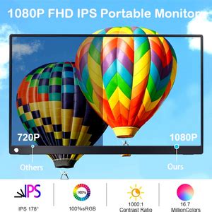 miracle digital 15.6'' (39.624 Cm) Portable Ultra Touch Monitor Hi-Def ...