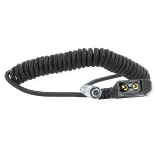 Kondor Blue Coiled D-Tap to BMPCC 6K/4K Power Cable for Blackmagic