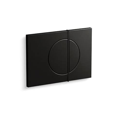 Kohler Note Faceplate in glossy black | mykit | Buy online | Buy Kohler ...