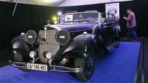 Hitler's 'Super Mercedes' gets $7M bid, but doesn't meet minimum price