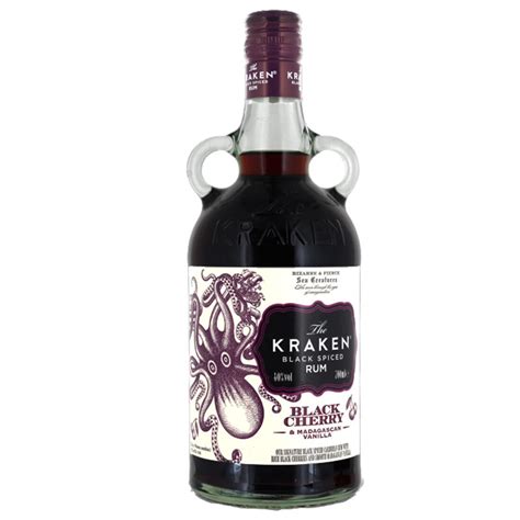 The Kraken Black Cherry & Vanilla Spiced Rum | Prestige Drinks
