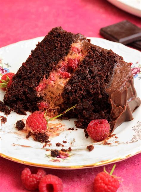 Image result for Chocolate Raspberry Cake