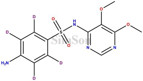 Sulfadoxine-D4 | CAS No- 1330266-05-1 | Simson Pharma Limited