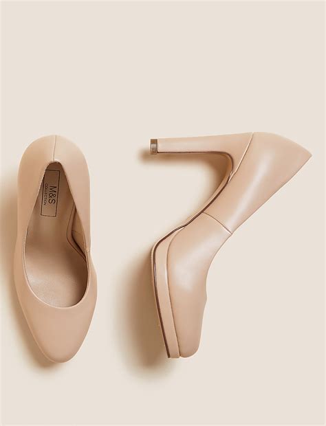 Buy Platform Court Shoes at Marks & Spencer