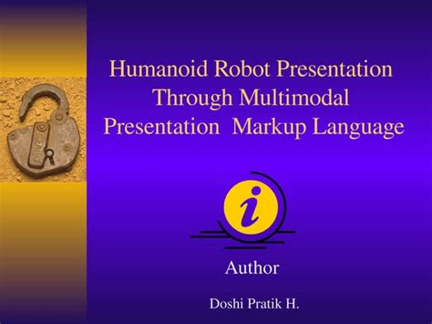 Image result for Humanoide Robot Presentation