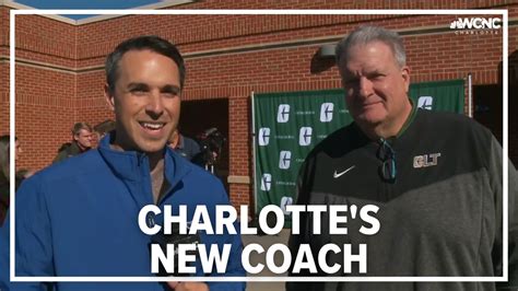 Charlotte 49ers introduce new football coach | wcnc.com