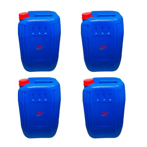 RK Plastic Jerry Can - 20 Litre (Pack of 4) | Plastic Can for Water ...