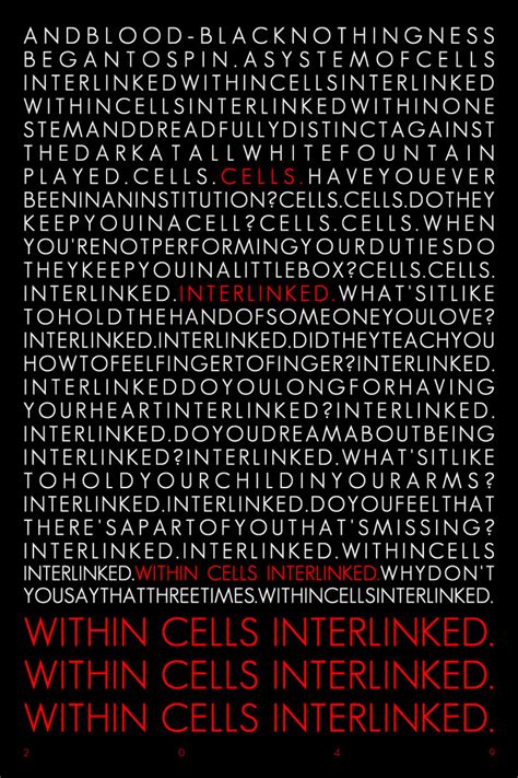 Image result for Blade Runner Cells Interlinked