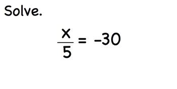 Image result for Solving Linear Equations Using Division