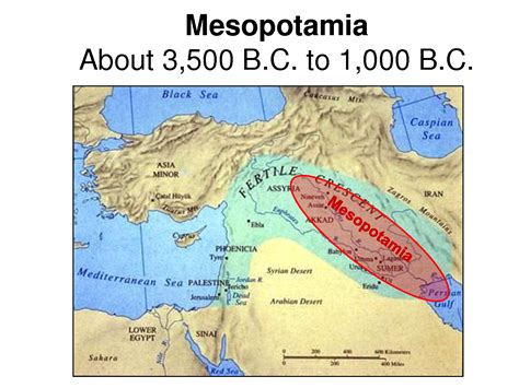 Present Day Mesopotamia