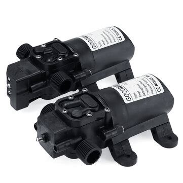 12V 72W Water Diaphragm Pump 6L 20mm High Pressure Automatic Diaphragm ...