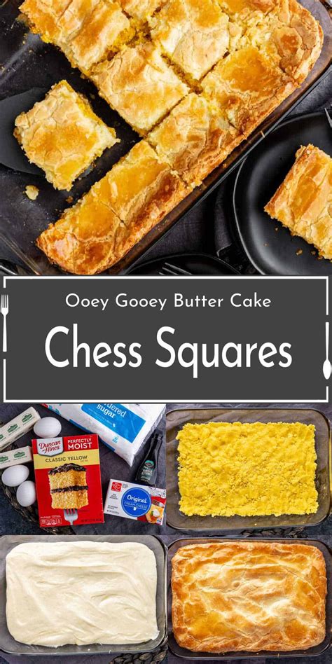 Discover delicious,, ooey gooey Southern Chess Squares! These gooey ...