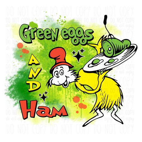 Dr Seuss Green Eggs And Ham Clip Art