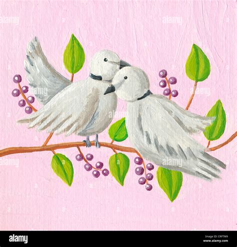 Two turtle doves hi-res stock photography and images - Alamy