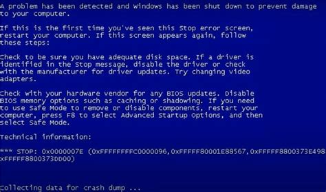What is Blue Screen Error?