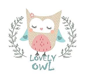 Buy 5 Ace lovely owl Wall Sticker Poster|size:12x18 inch|multicolor ...