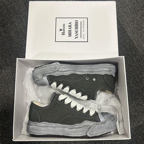 Maison Mihara Yasuhiro Original Sole Overdyed... - Depop