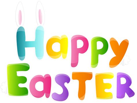 Logo Happy Easter Clipart
