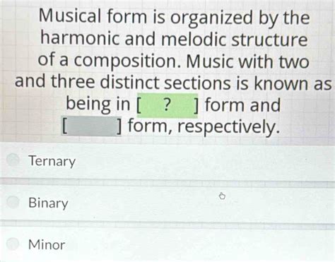 Image result for Examples of Musical Form