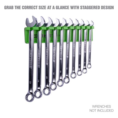 Buy OEMTOOLS Magnetic Wrench Holder and Organizer, Holds 10 Wrenches ...