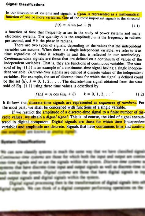 Image result for Classification of Signal