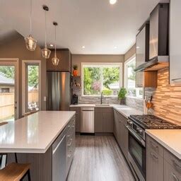 Modern Modular Alumina Pearl Indian Kitchen Design With Glossy Cabinets