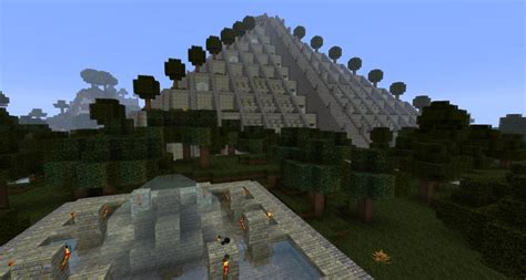 Image result for Building Aztec Temple Minecraft