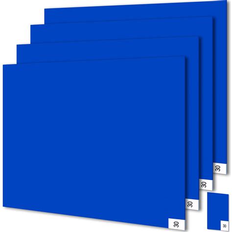 Amazon.com: 4 Pack Blue Sticky Mats for Construction - 17’’ x 13 ...