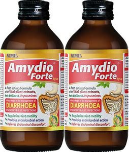 AIMIL Amydio Forte Syrup for Diarrhoea & Dysentery | Energizes Body by ...