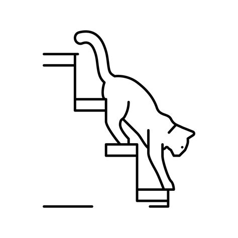 around preposition english line icon vector illustration 21159354 ...