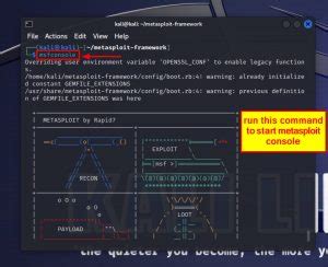 Image result for Kali Linux Linea De Comandos Metasploit