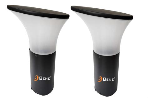 BENE Eden Outdoor Lamp, Grey, Round, 17cms, Pack of 2 : Amazon.in: Home ...
