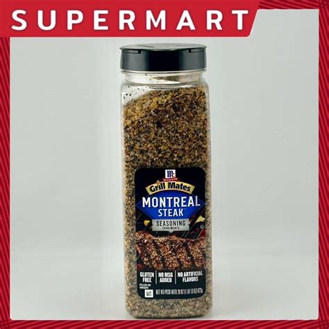 SUPERMART McCormick MONTREAL STEAK 822 g. ผงปรุงรสสเต็ก ขนาด 822 ก. ...
